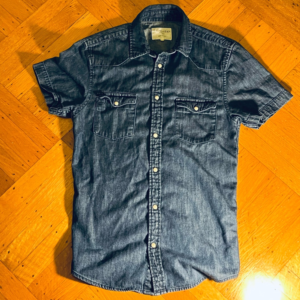 Primark Blue Denim Shirt